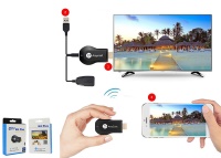 Hytech HY-W10 Anycast M4 Kablosuz HDMI Görüntü+Ses Aktarıcı - 1
